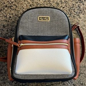 Itzy Ritzy mini diaper bag with changing pad